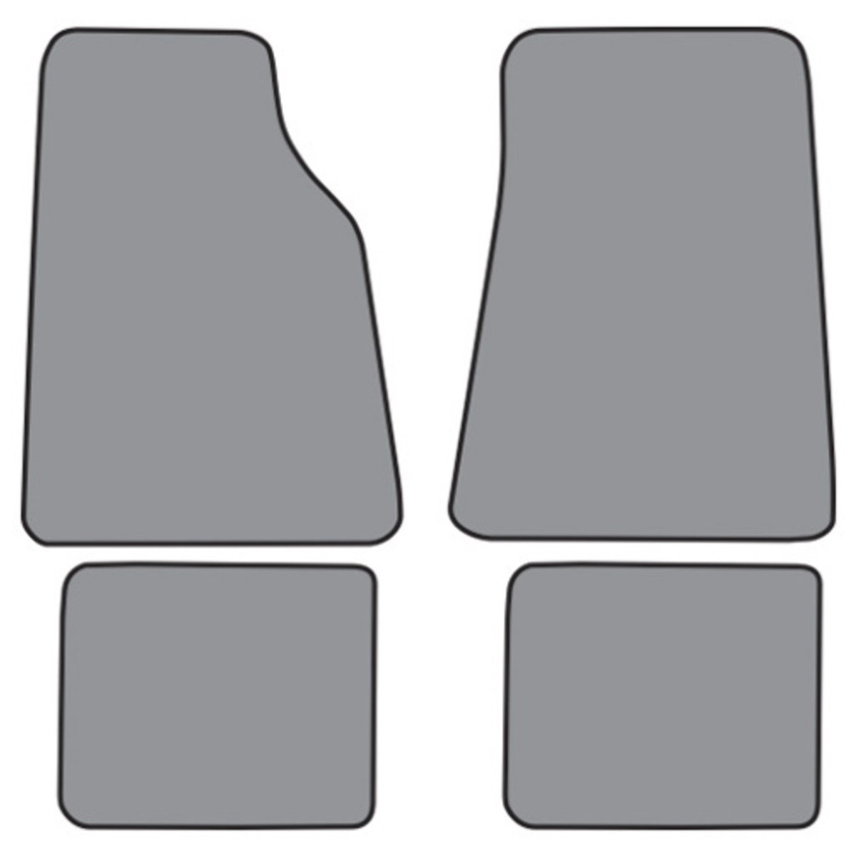 Floor Mats for 1990-2011 Lincoln Town Car Cutpile 4Pc