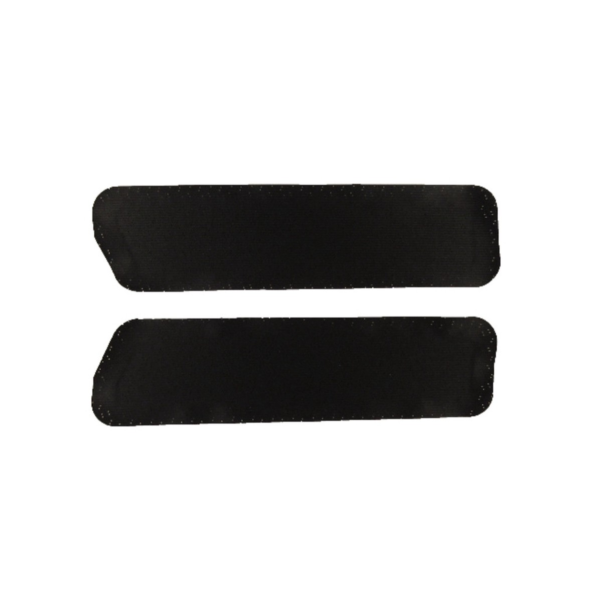 Interior Trim Sail Panels for 1964-1967 Chevrolet El Camino 2 Door Coupe CardboardFiberboard Perforated Black Perforated Vinyl