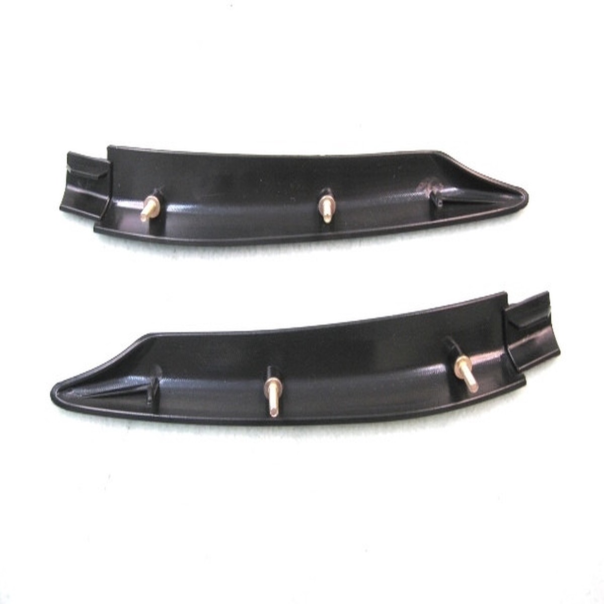 Window Sweeps Belt Molding Extensions Front for 1988-1993 Ford Mustang