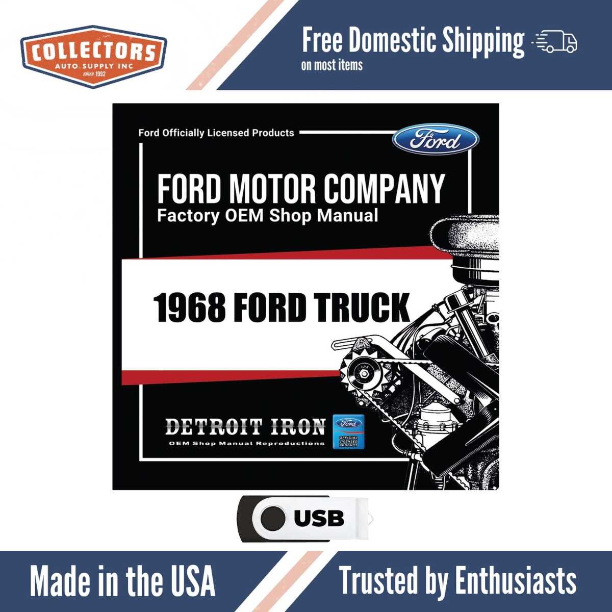 Digital Shop Manual and Resources for 1968 Ford Truck Van