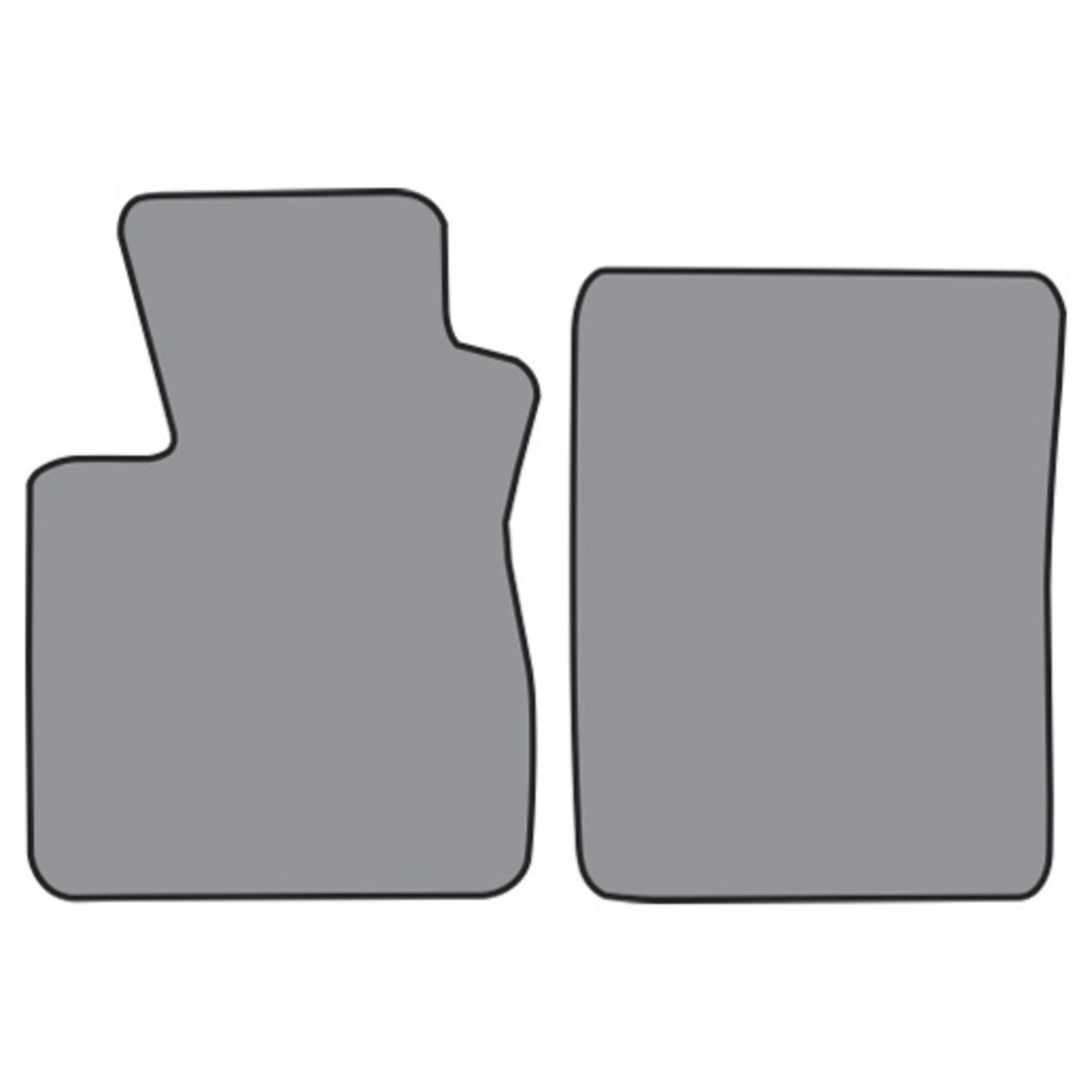 Floor Mats for 2004 Ford F-150 Heritage Reg Cab Cutpile 2Pc
