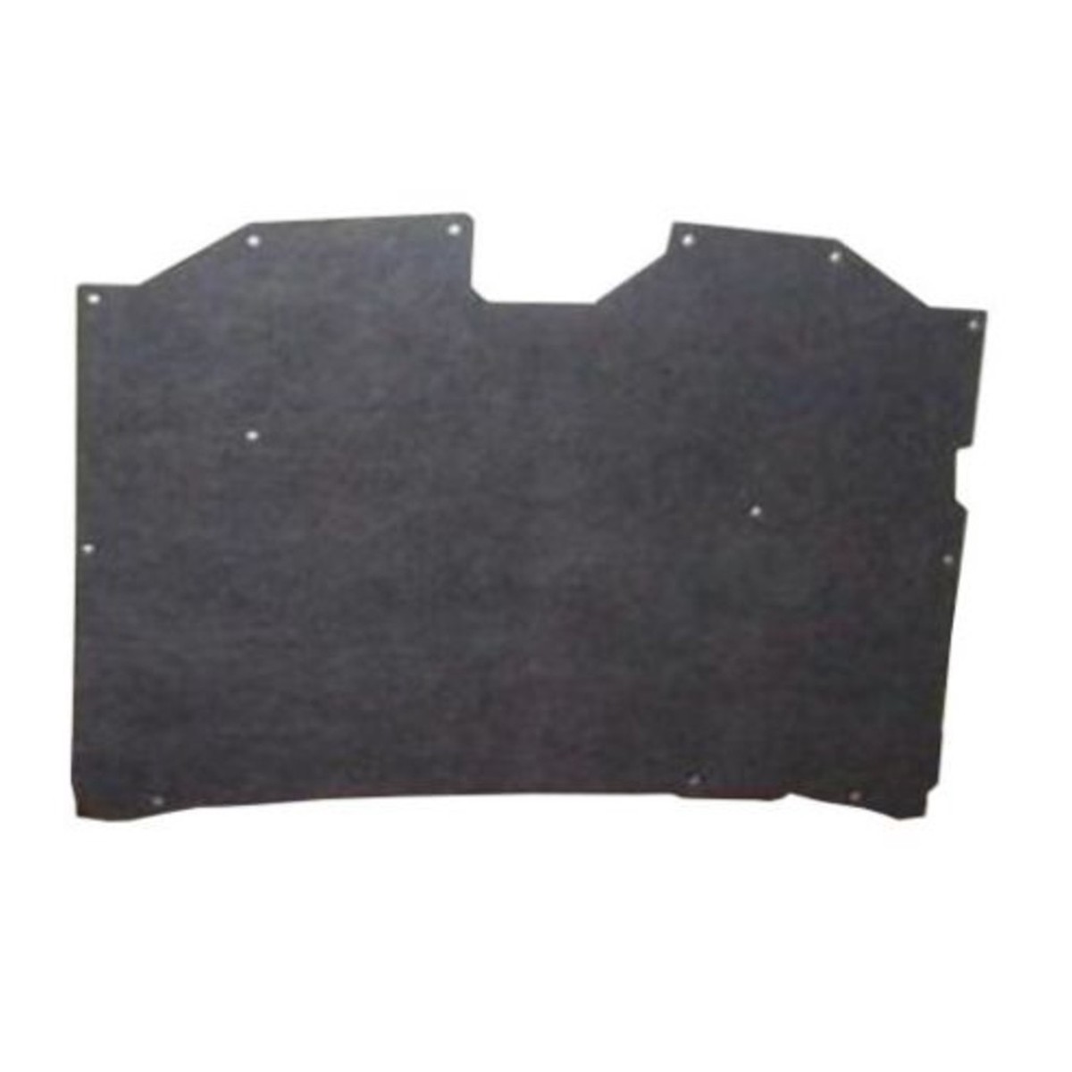 Hood Insulation Pad Fiberglass for 1982-1990 Chevrolet Celebrity GrayBlack