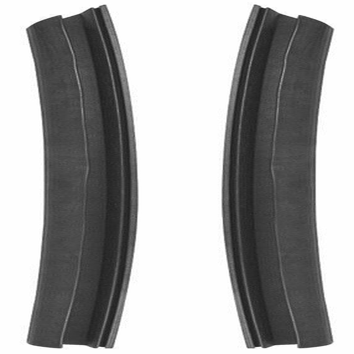 Quarter Window Vertical Weatherstrip for 1963-1965 Buick Riviera 2 Pcs