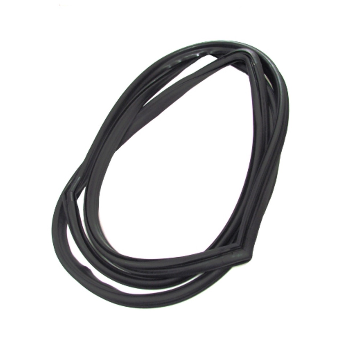 Rear Window Weatherstrip Seal wTrim Groove for Lockstrip for 1964-66 Barracuda
