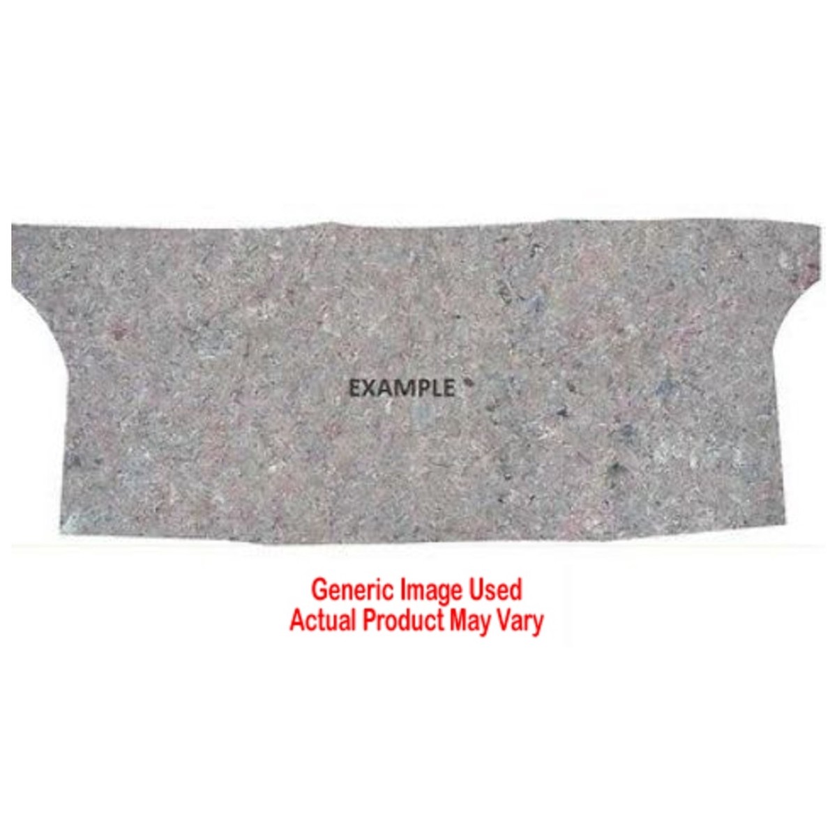 Trunk Divider Insulation Jute 1pc for 1966 Pontiac Catalina 2 Door Hardtop Gray