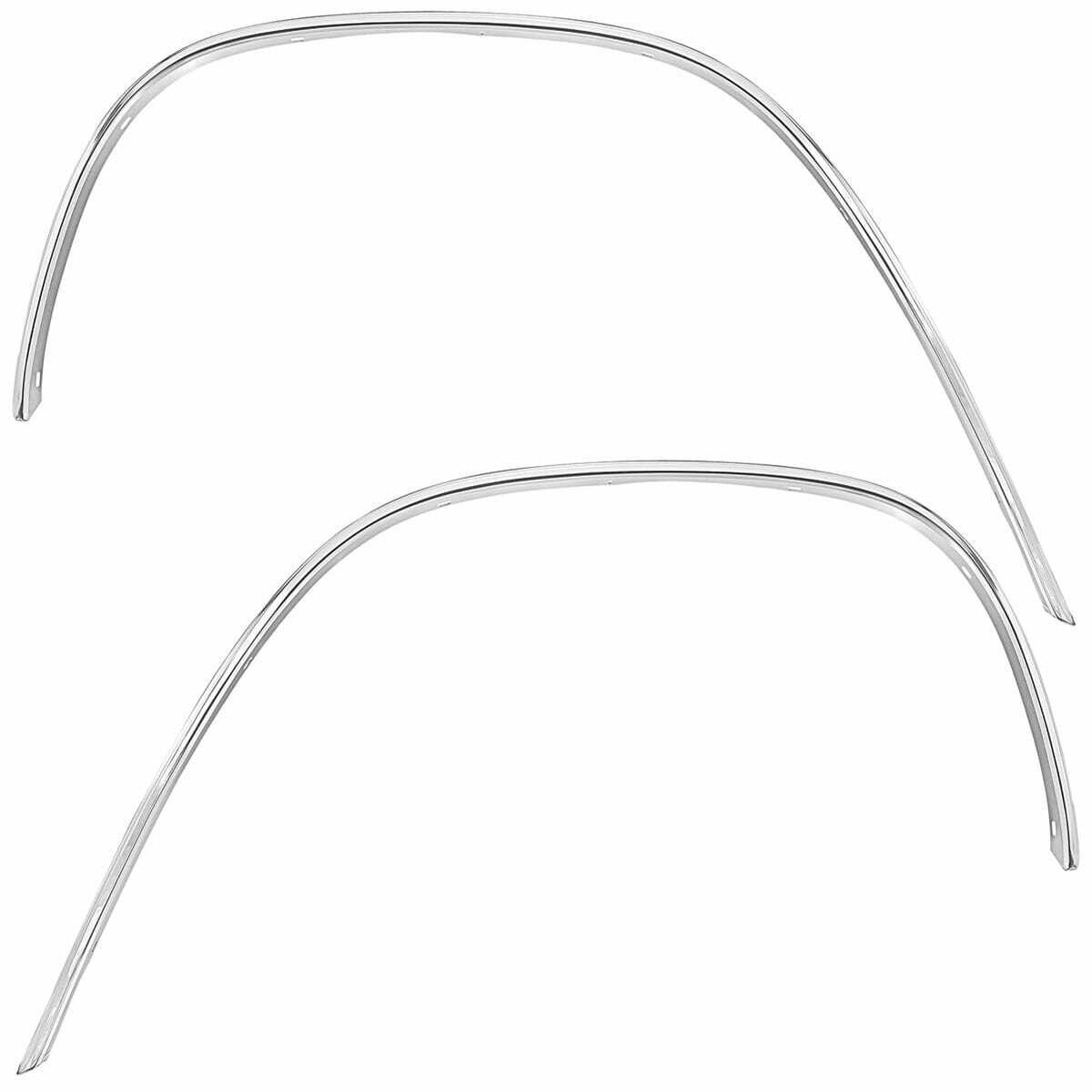 Wheel Opening Moldings for 1965 Chevrolet Chevelle El Camino Front Pair