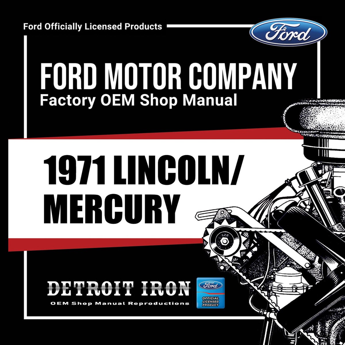 Digital Shop Manual and Resources for 1971 Lincoln Mercury