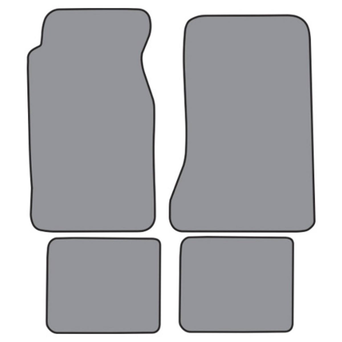 Floor Mats for 1974-1975 Mercury Cougar Cutpile 4Pc