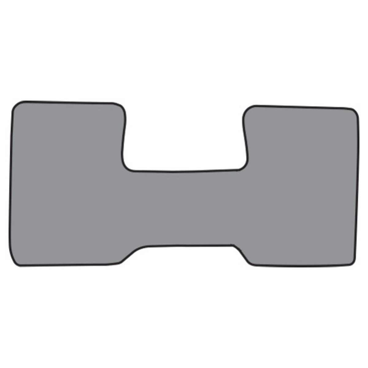 Floor Mats for 1975-1986 Chevrolet C30 2WD Auto3spd Low Tunnel Frt Row 1pc (FM112F)