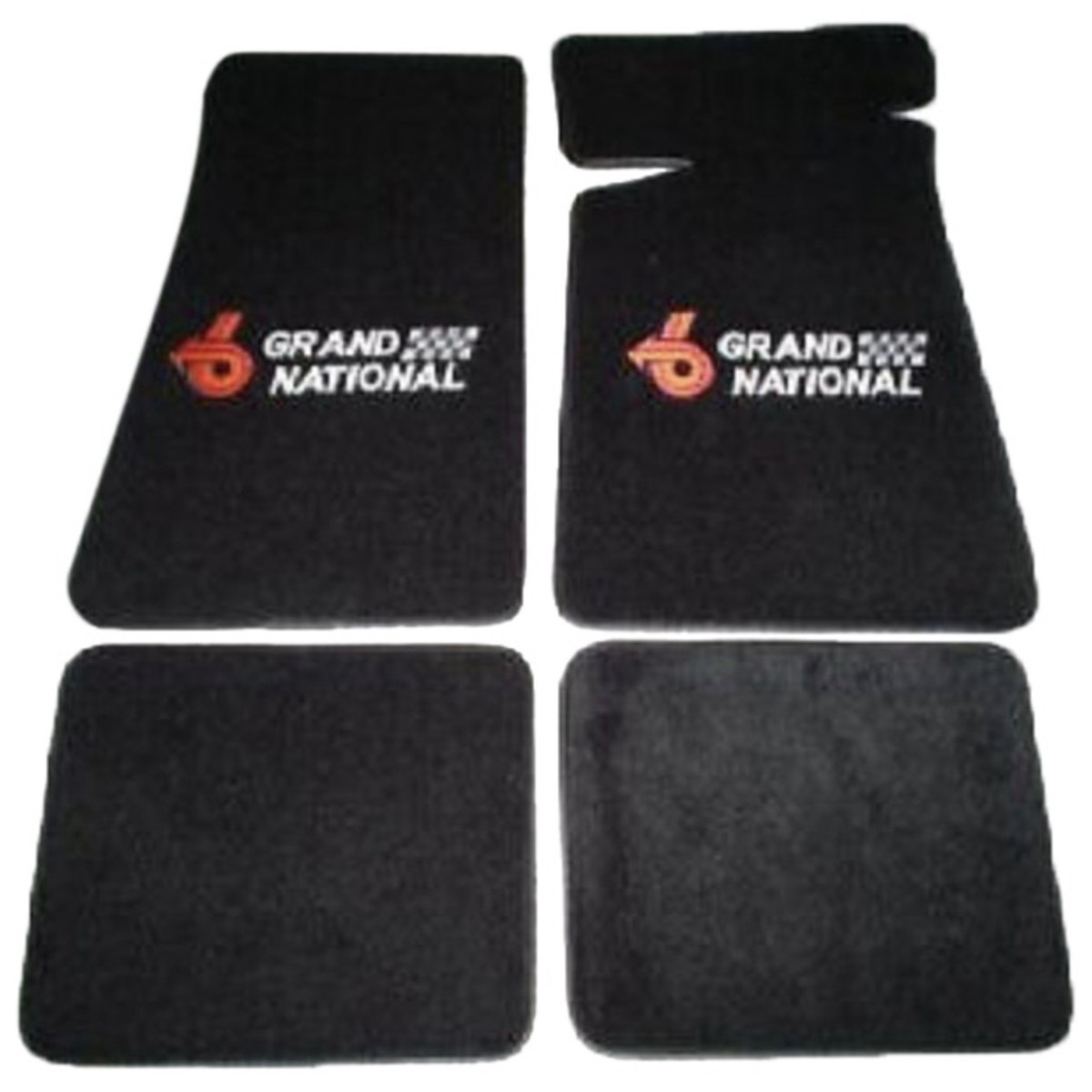 Floor Mats for 1984-1987 Buick Regal Grand National 4pc (FM46F FM18R)