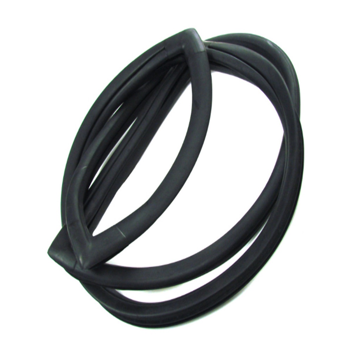 Quarter Window Weatherstrip Seal Left Hand wTrim Groove for 60-65 FordMercury