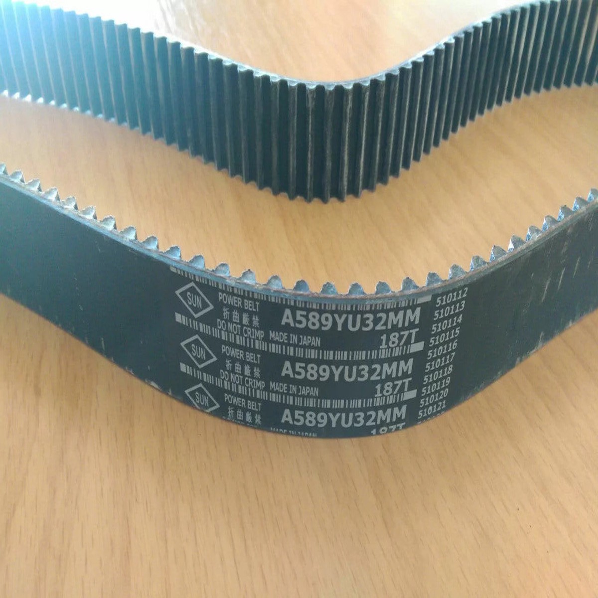 Timing Belt fits Mitsubishi Diamante Dignity Delica L300 Space Gear 6G72 6G73 187x32SUN
