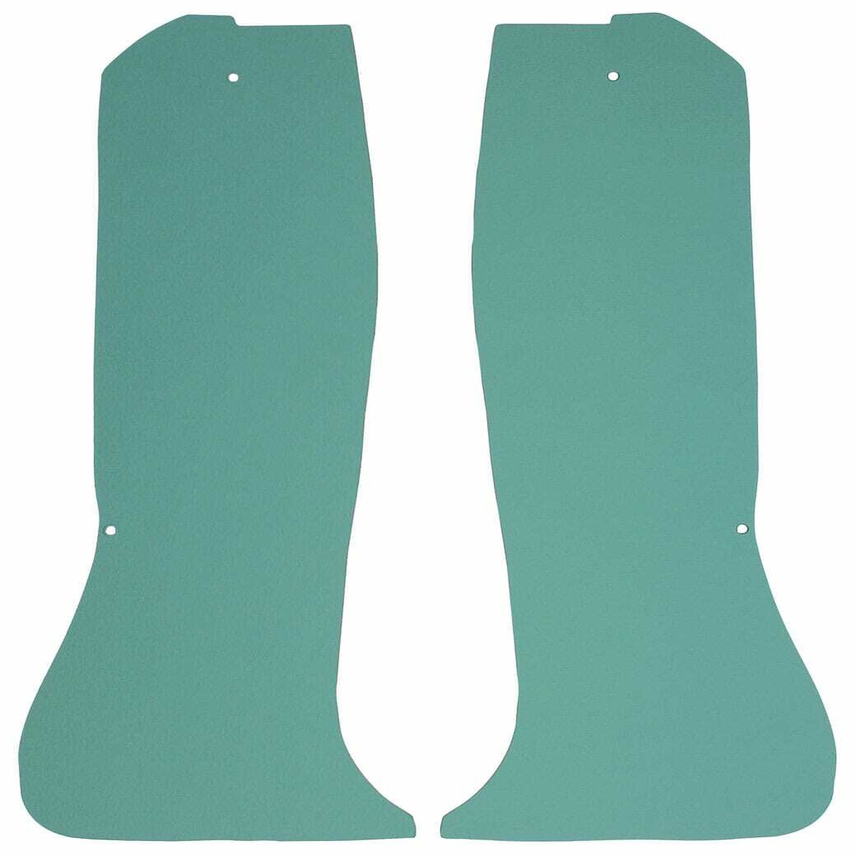 Trim Panels for 1964-1967 Chevrolet El Camino Bright Blue 2 Pcs Rear Lower