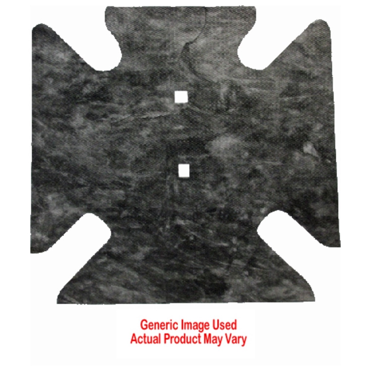 Hood Insulation Pad Heat Shield Molded for 1967-1976 Dodge Dart Gray Front 1 pc