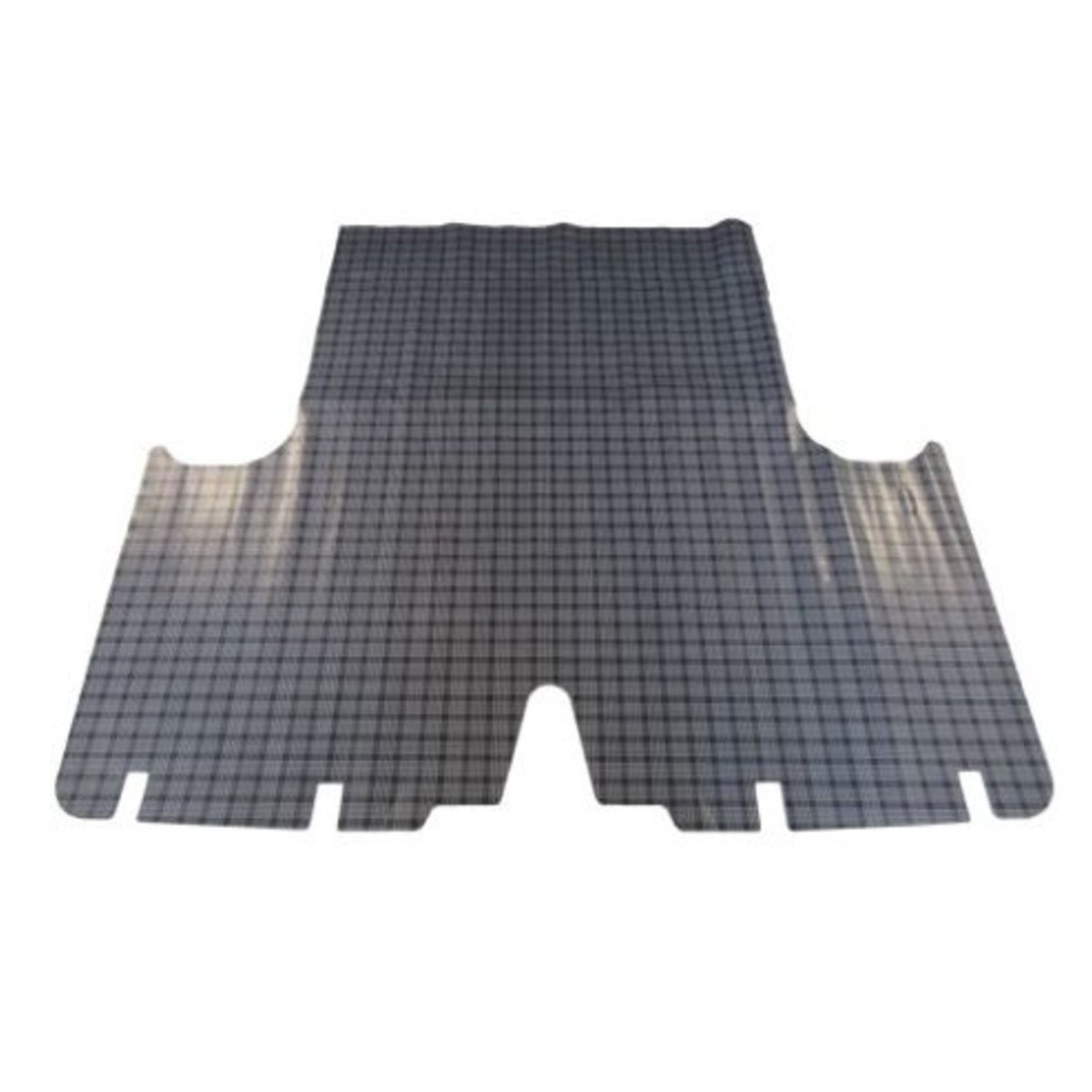 Trunk Floor Mat Cover for 1964-1965 Plymouth Belvedere Satellite 2-Door Hardtop Vinyl Gray Herringbone