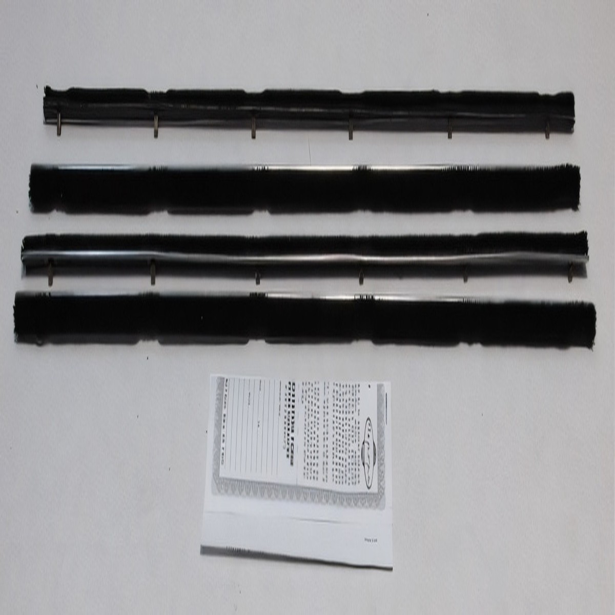 Window Sweeps Felt Kit for 1960-1963 Ford Falcon Ranchero Sedan USA Made
