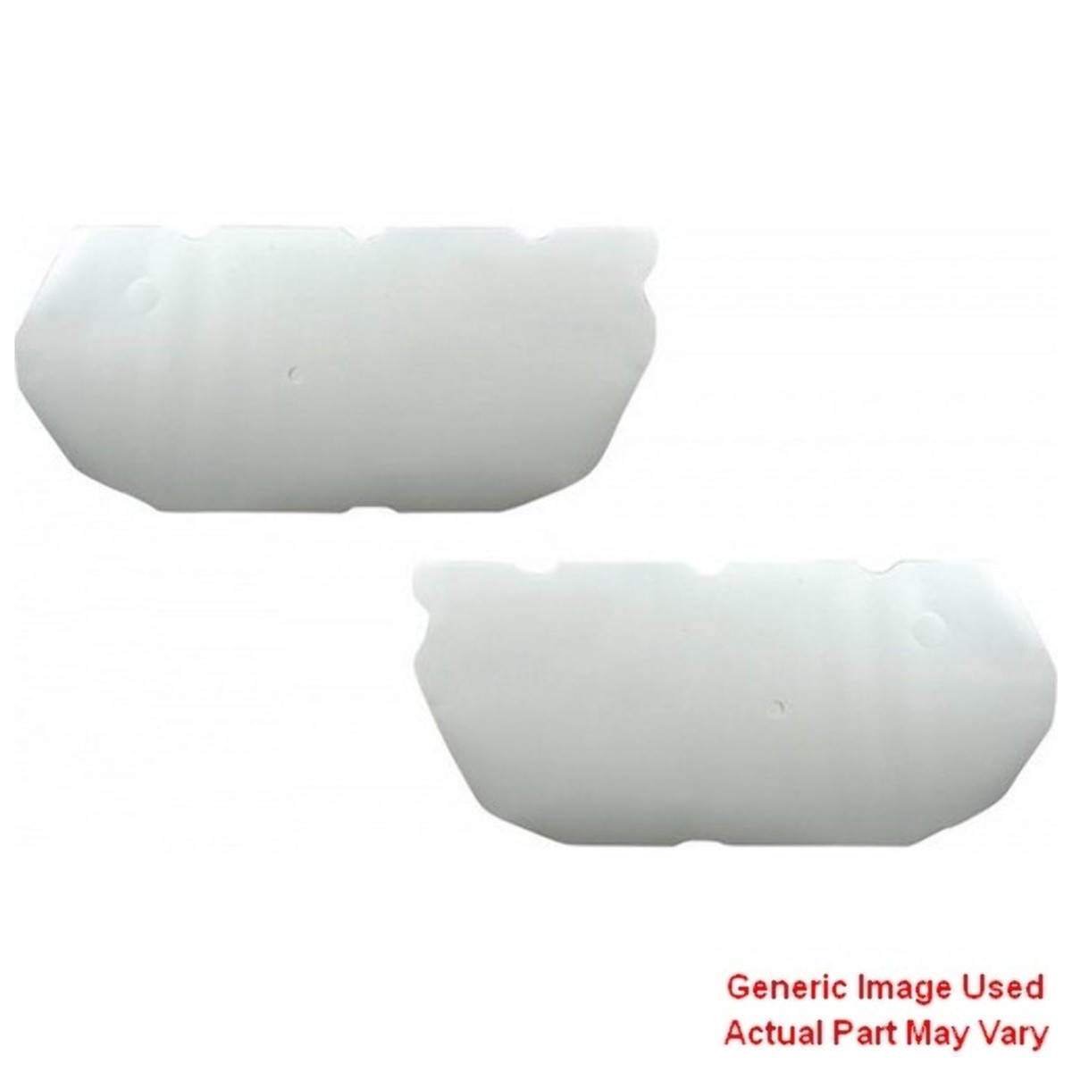 Door Water Shield for 1968-70 Dodge Charger 2DR 14 Paper wButyl Adhesive 4pc