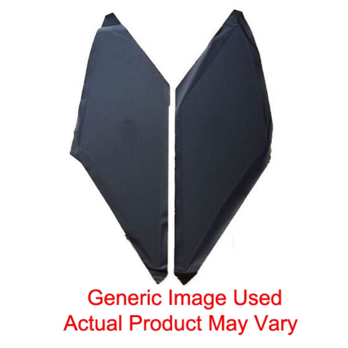 Interior Trim Sail Panels for 1965 Buick Skylark 2-Door Hardtop Tier Black