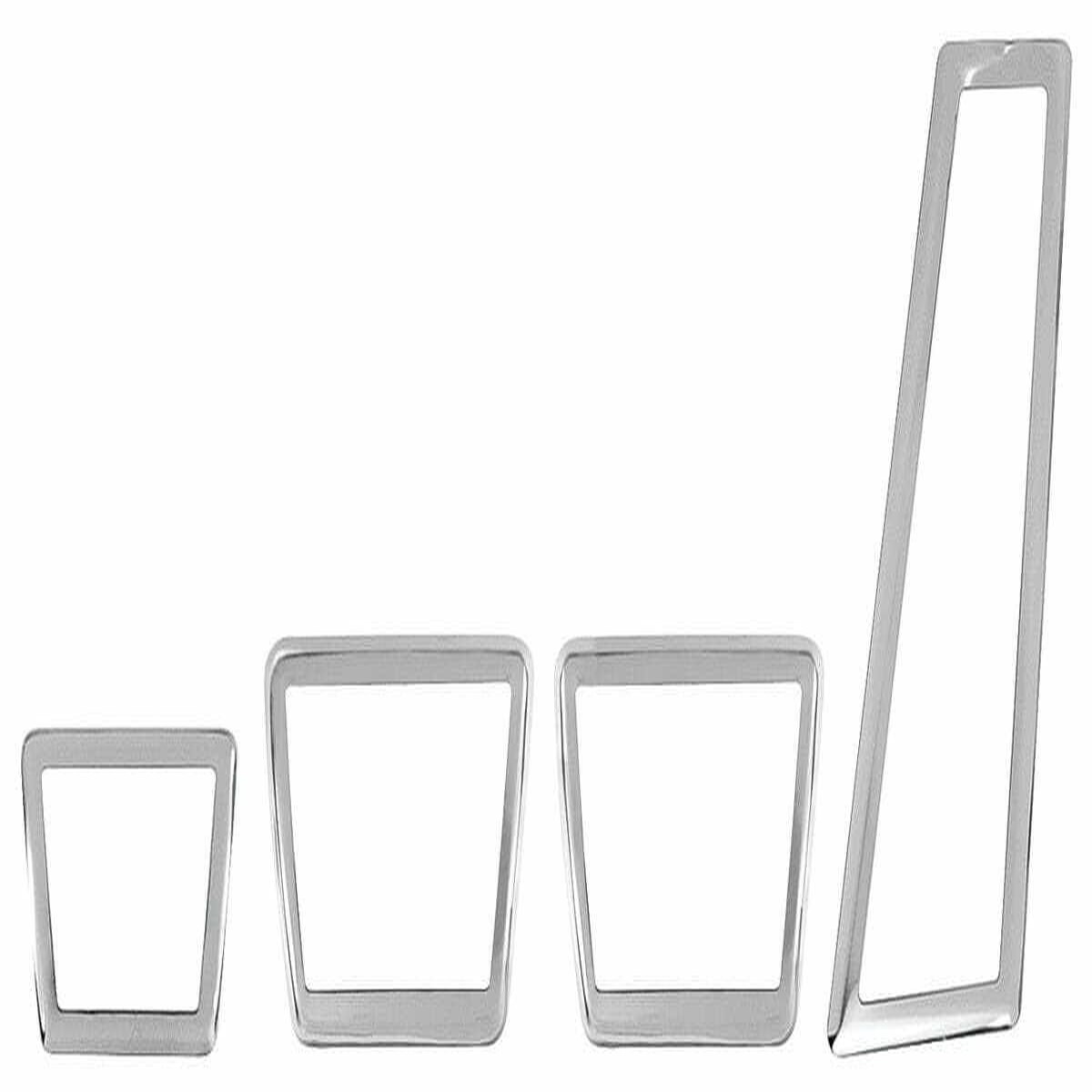 Pedal Pad Trim Plate Kits for 1969 Grand Prix GTO LeMans Tempest Manual Trans