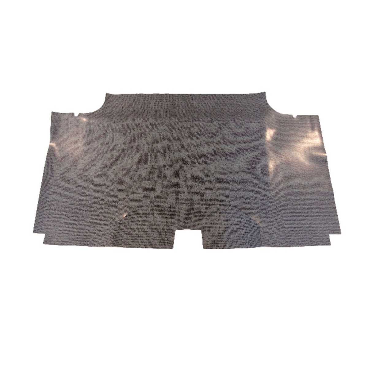 Trunk Floor Mat Cover for 1970 Dodge Coronet 2-Door Hardtop Rubber Gray Herringbone