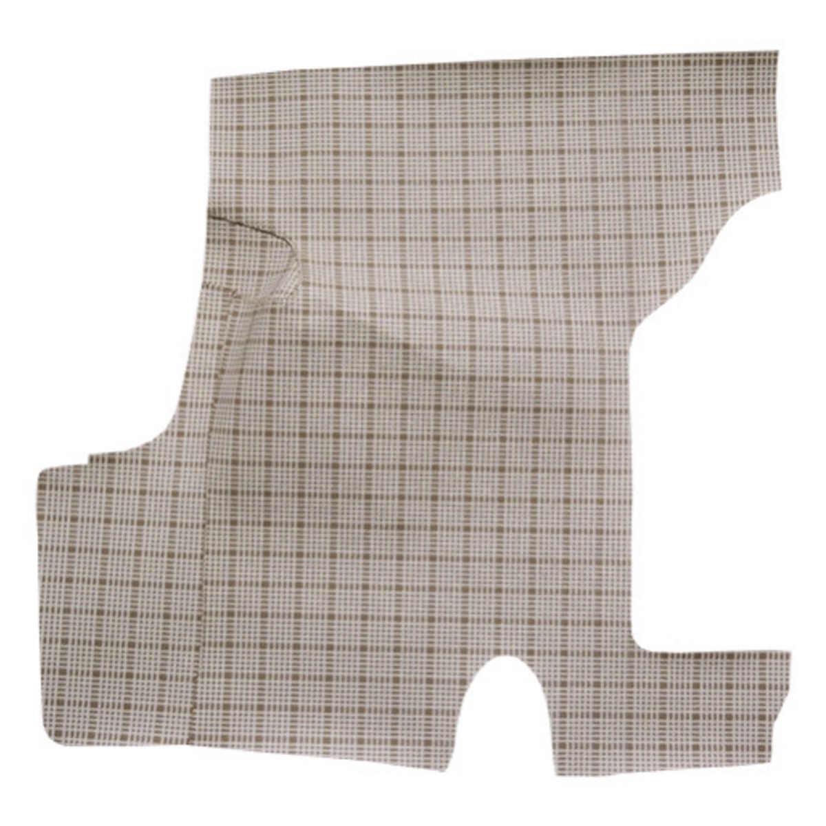 Trunk Mat for 1955-1956 Ford Customline Die Cut Fleece Complete 1Pc