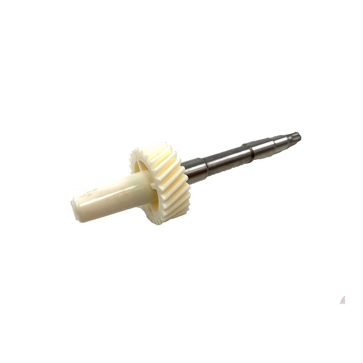 27 Tooth Speedometer Gear Long Shaft - White