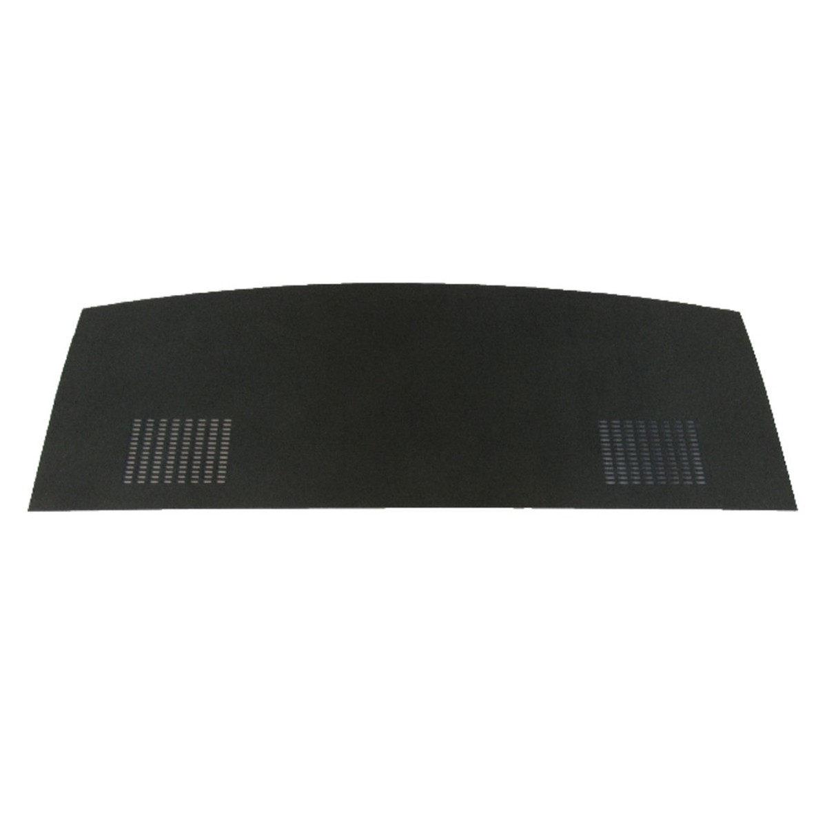 Package Tray for 1967-1968 Plymouth Fury Fastback Wood Hardboard As Original Black As Original(Board May Be Flipped As Special Order)
