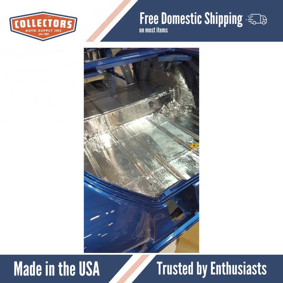 Sound Deadener TrunkCargo Insulation Kit for 1978-1980 Ford Bronco