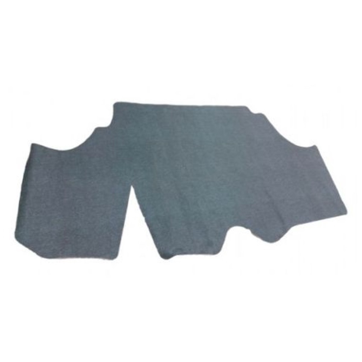 Trunk Floor Mat Cover 1pc for 1974-1977 Pontiac Firebird 2 Dr Hardtop Green Gray