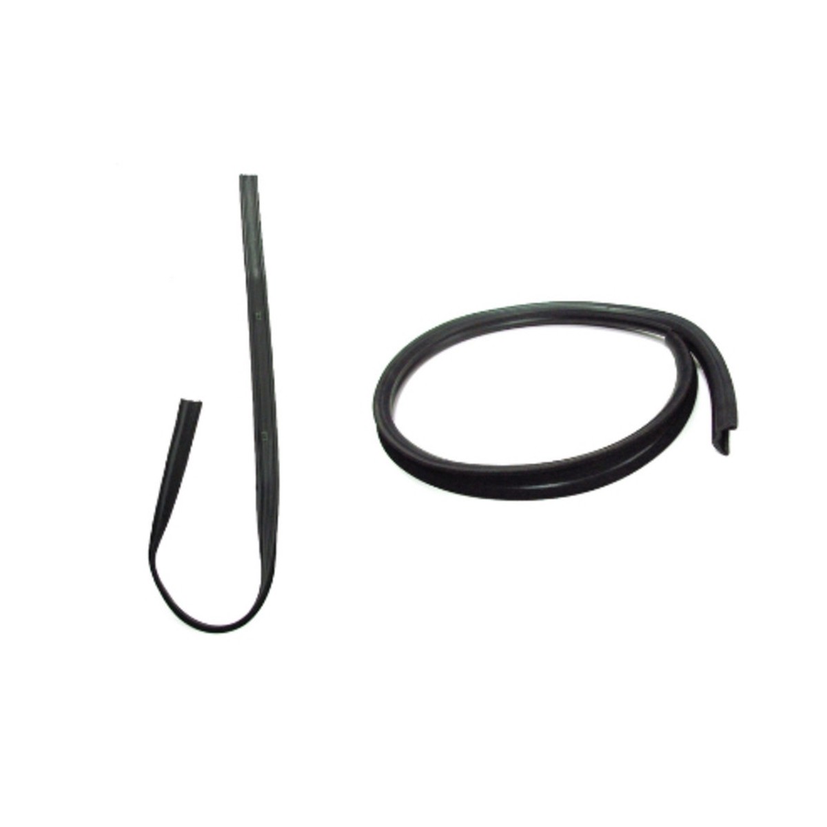 Glass Run Channel Weatherstrip Left or Right Hand 2pc for 72-93 DodgePlymouth