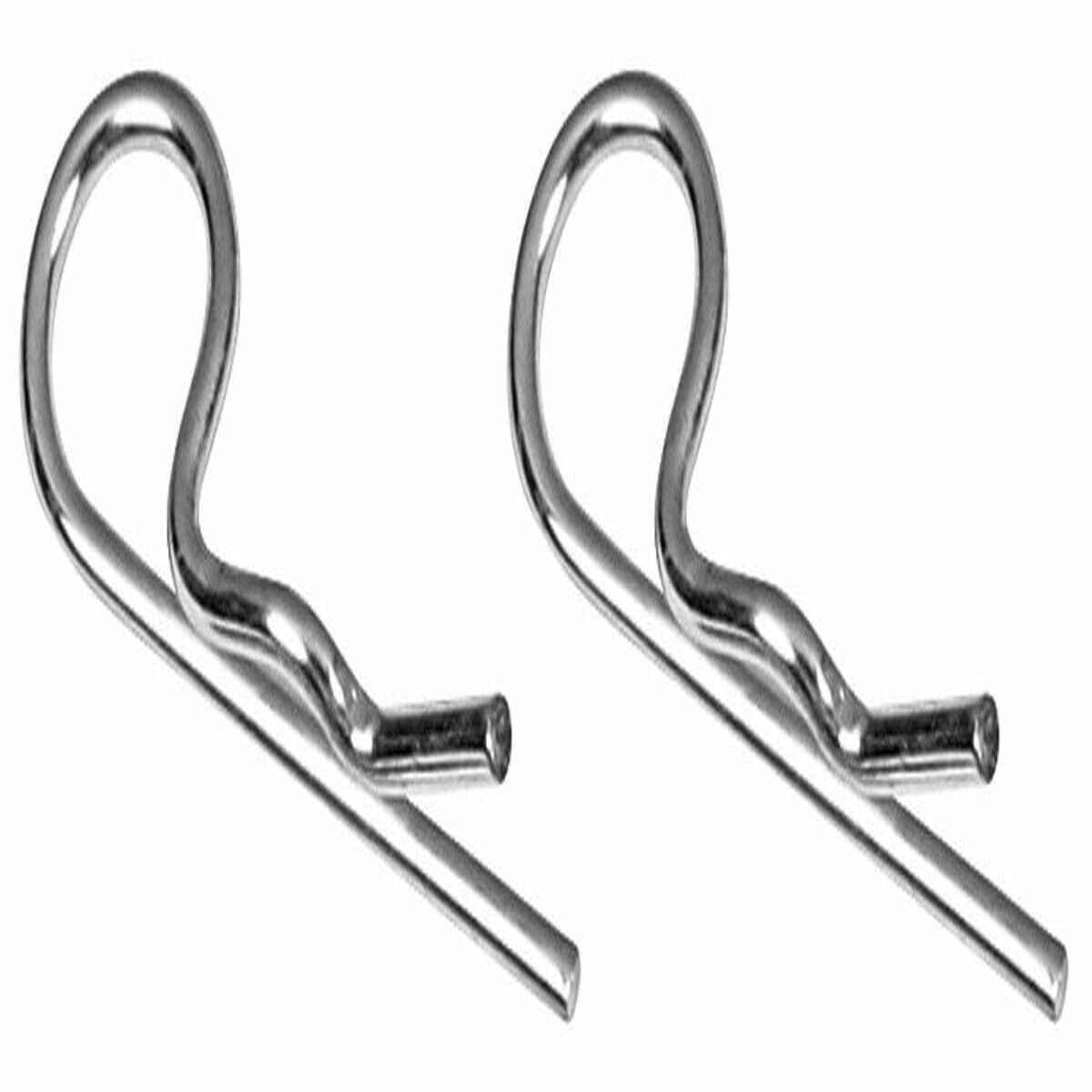 Hood Pin Clip for 1970-1972 Chevrolet Chevelle El Camino 2 Pcs
