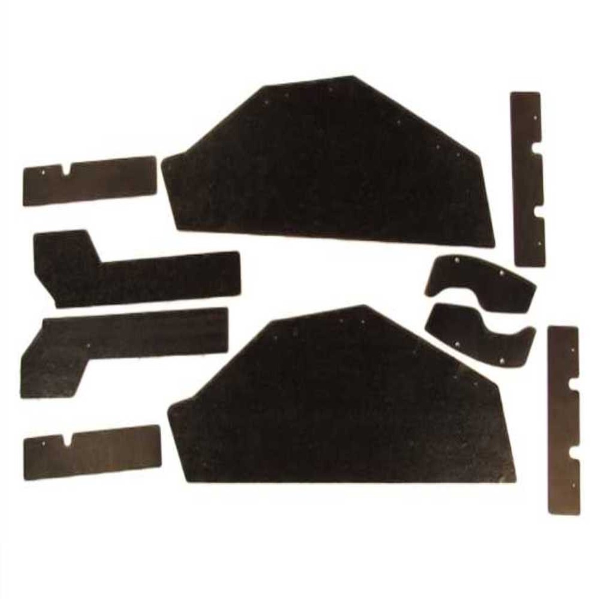 Control A-Arm Dust Shield Seal for 63-64 Bonneville wStaples Masticated Rubber