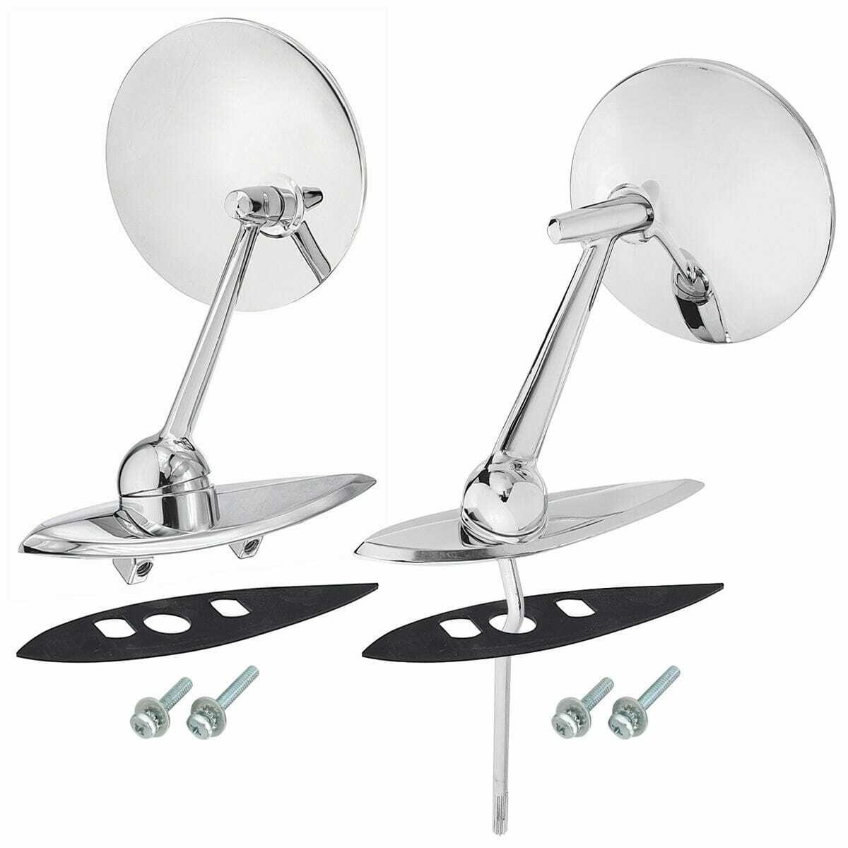 Mirror for 1959-1960 Cadillac Calais DeVille 2 Pcs Outer