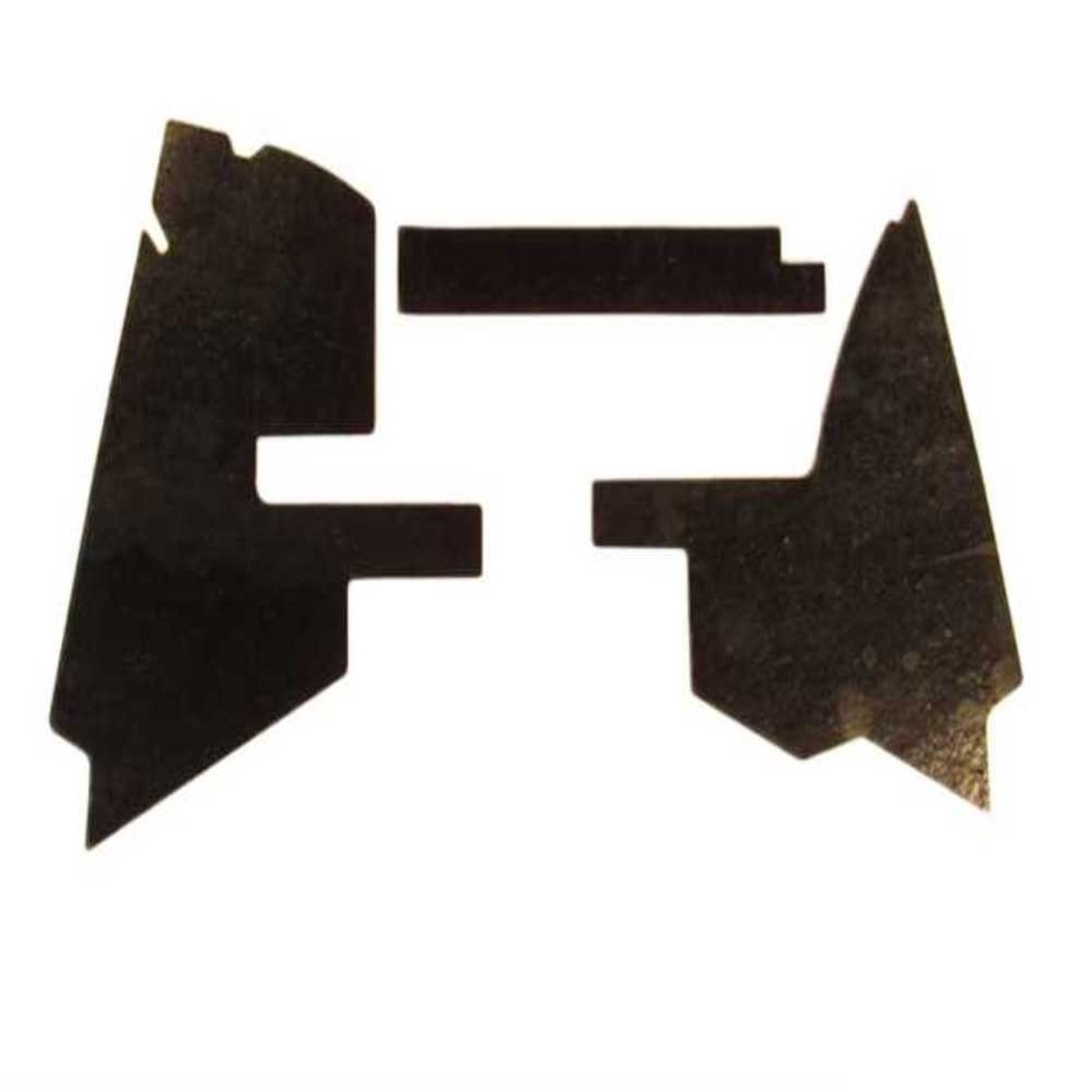 Radiator Seals for 1987-1988 Pontiac Fiero wStaples Masticated Rubber 3pc