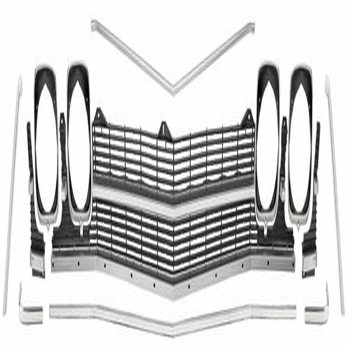 Grille Kit for 1969 Chevrolet SS Chevelle El Camino No Ctr Molding Deluxe