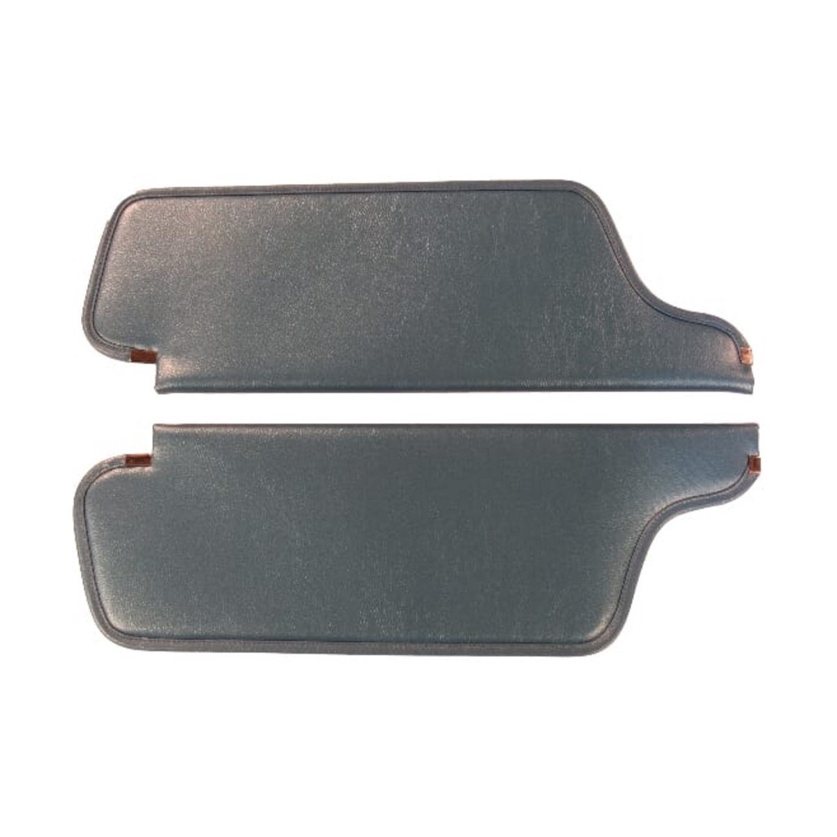 Sun Visor for 1969-1970 Plymouth Road Runner GTX 2 Door Hardtop CardboardFiberboard Coachman Black Coachman Vinyl 2 Piece