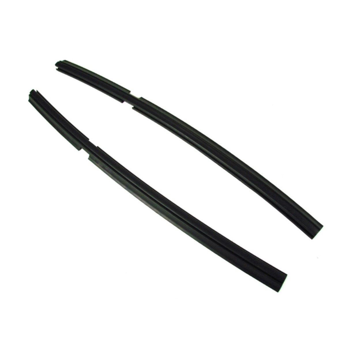 Window Sweeps Felt Kit Rear Inner Left Right Pair for 84-96 Jeep Cherokee 4DR