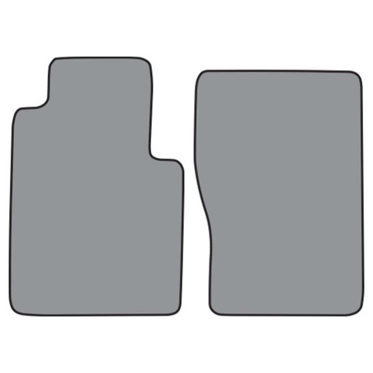 Floor Mats for 1973 International 1110 Travelall Frt Row 2Pc