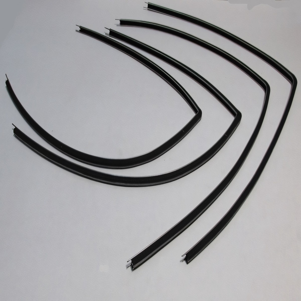 Glass Run Channel Weatherstrip for 1965-1966 Chevy Bel Air Impala 2 Door Sedan
