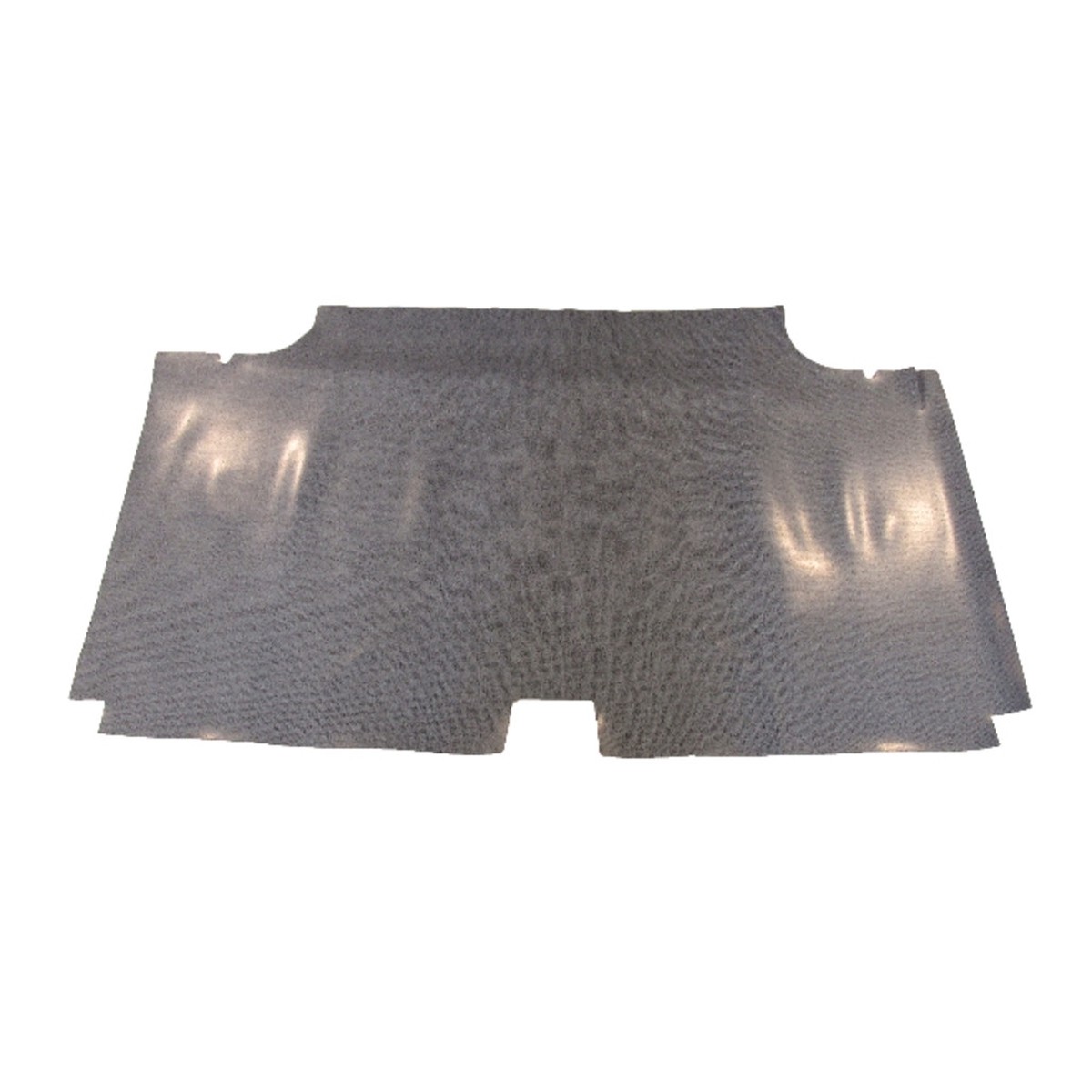Trunk Floor Mat Cover for 1970 Dodge Coronet 2-Door Convertible Rubber Gray Herringbone