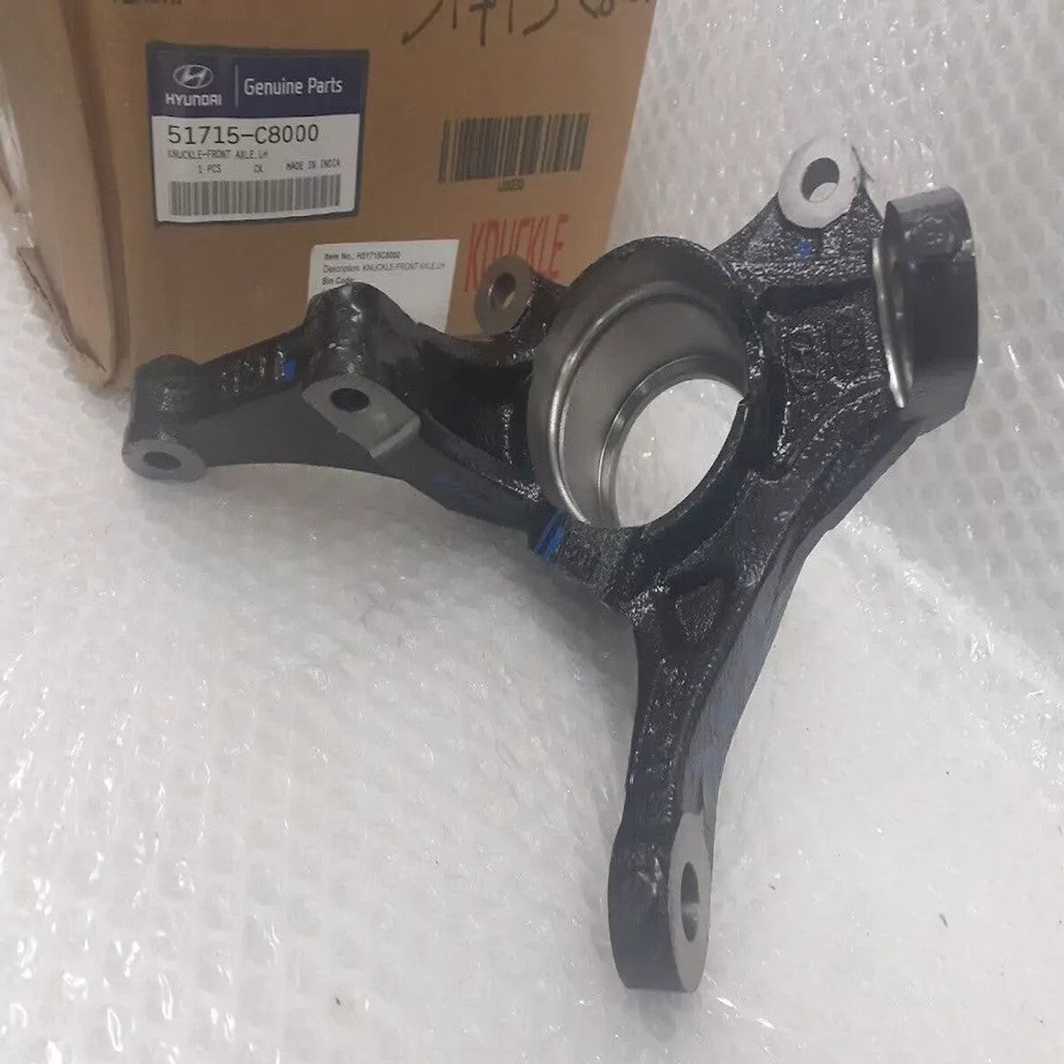 Steering Knuckle Front Left fits Hyundai i20 51715C8000 Genuine