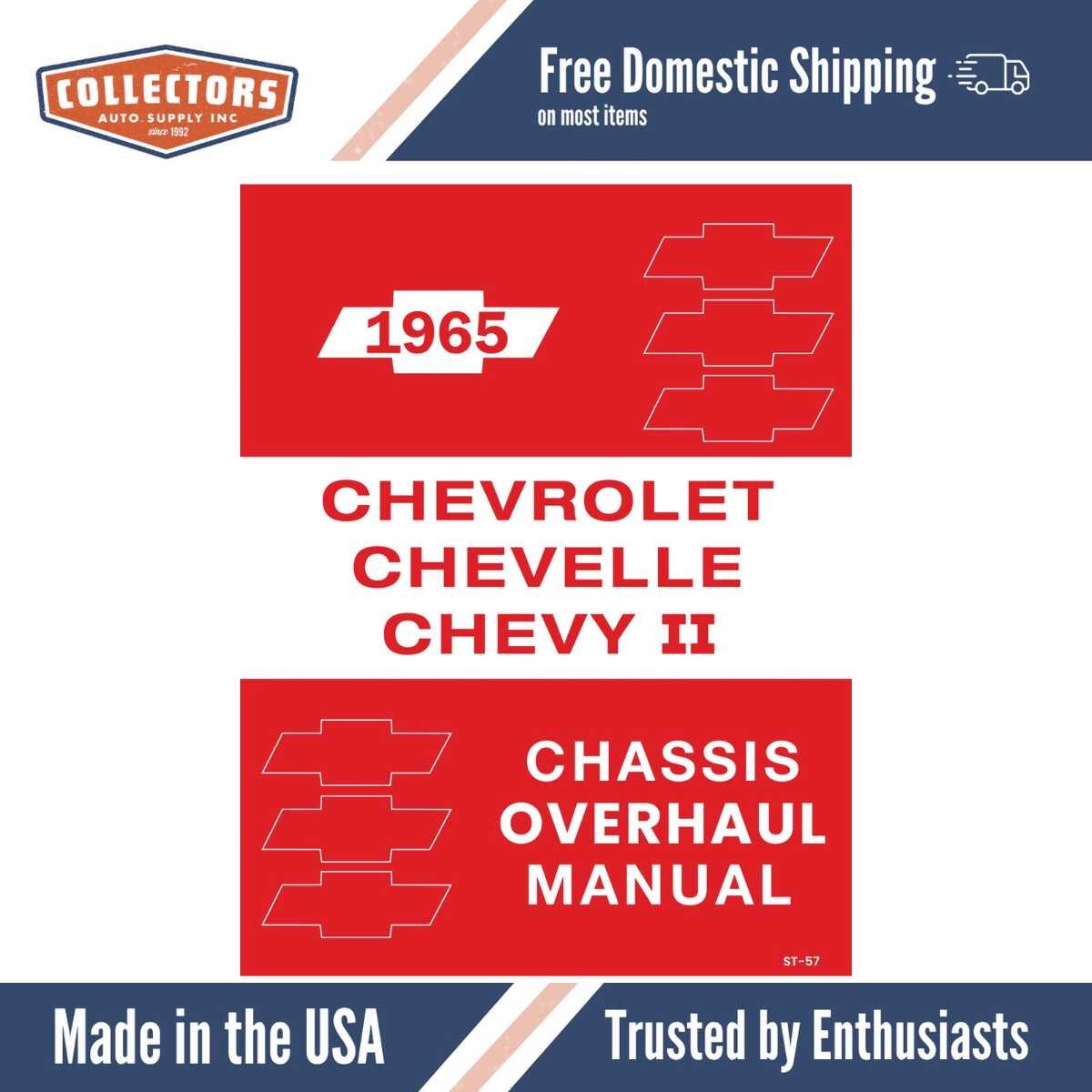1965 Chevrolet Chassis Overhaul Manual