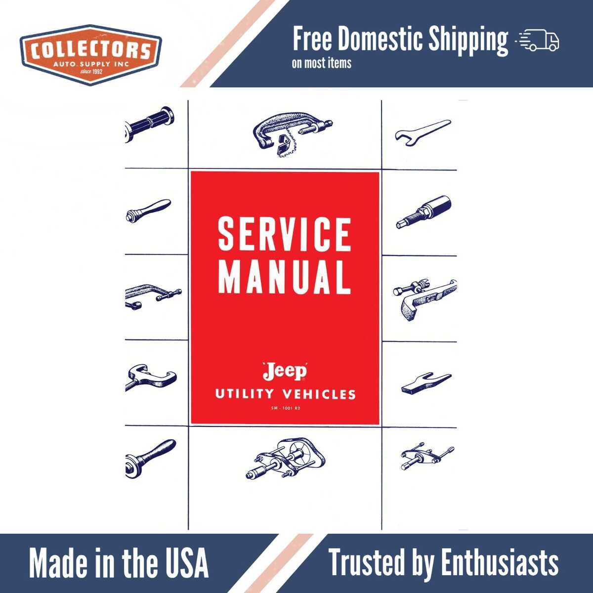 Service Manual for 1957-1965 Jeep Utility