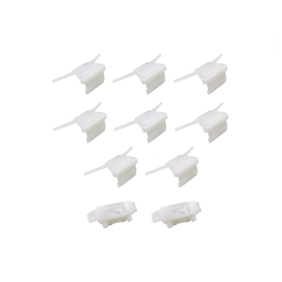 Windshield Molding Clip for Nissan 300ZX 1990-1996 10pc Precision PCK-630-90