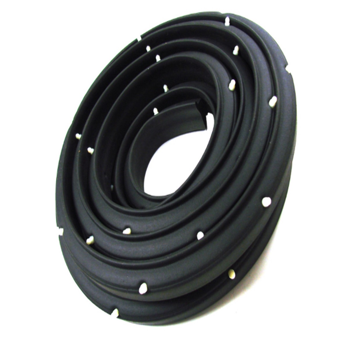Trunk Rubber Weatherstrip Seal With Pre-Applied Clips for 1957 ChevyPontiac