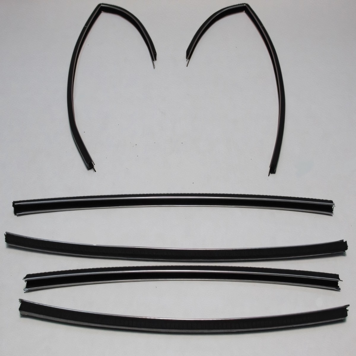Glass Run Channel Weatherstrip for 1958 Chevy Bel Air Biscayne Delray Impala