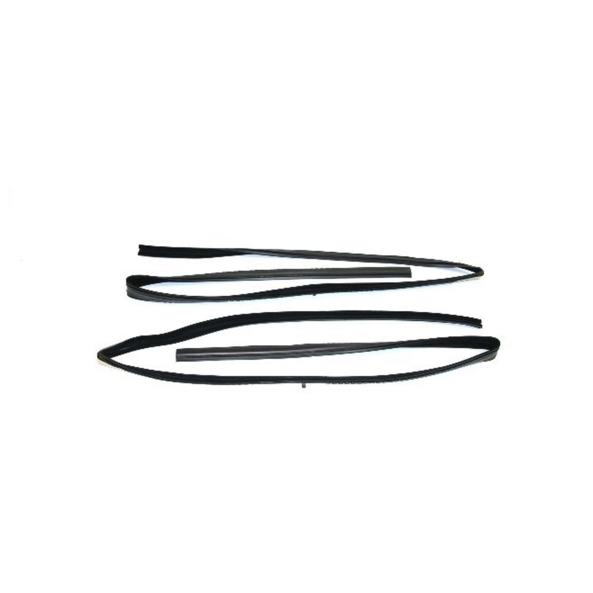 Glass Run Window Channel Rear Lh and Rh Kit for 1973-1991 Chevrolet CK Truck