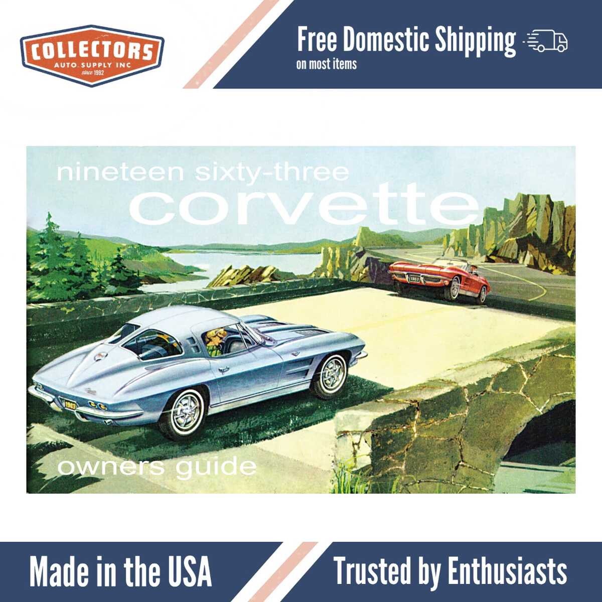 1963 Chevrolet Corvette Owners Manual - COLOR