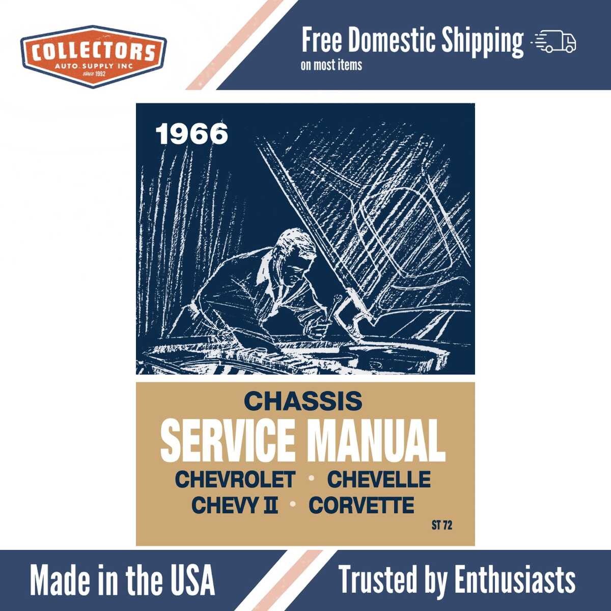 1966 Chassis Service Manual (ChevyChevelleChevy IICorvette)