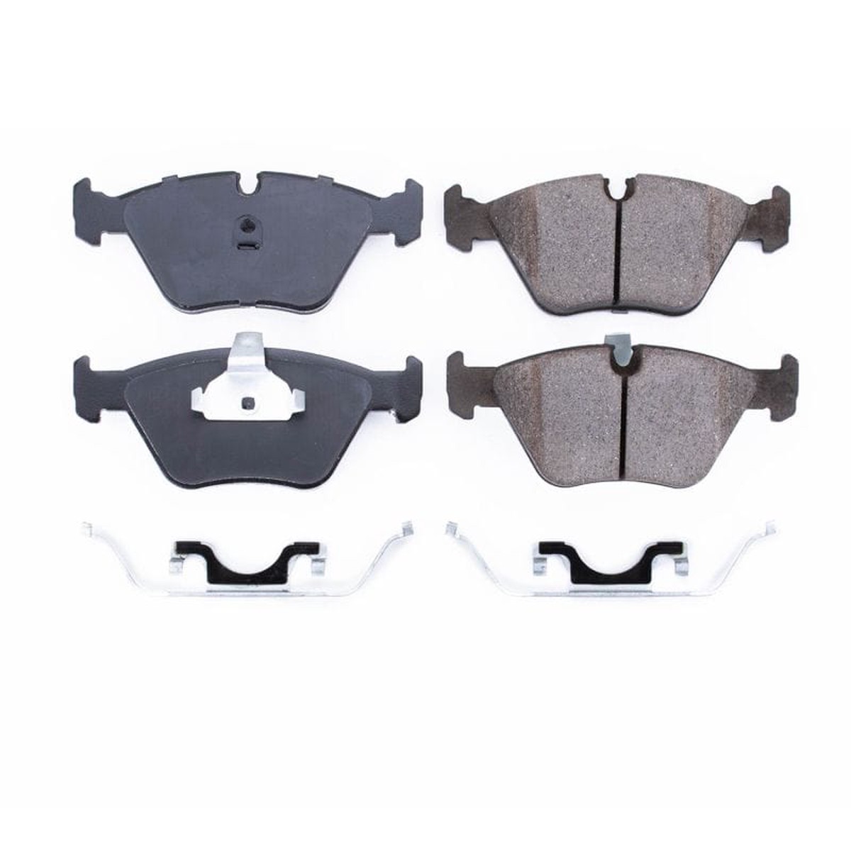 Power Stop 01-05 BMW 525i Front Z17 Evolution Ceramic Brake Pads wHardware